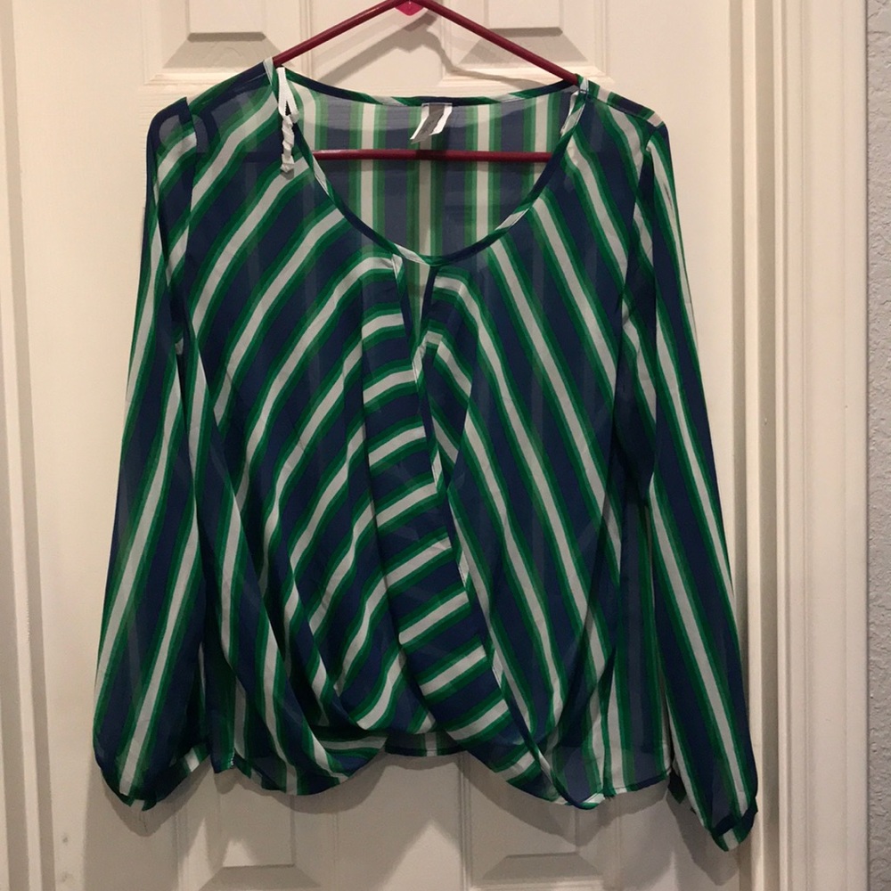 Sheer blouse